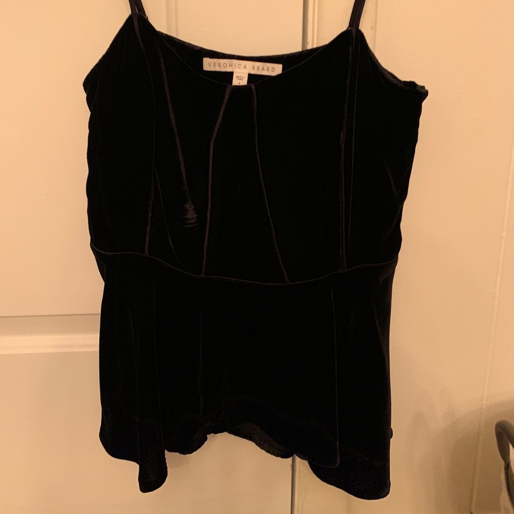 Veronica Beard velvet top